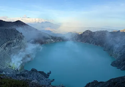 kawah ijen banyuwangi berapa mdpl