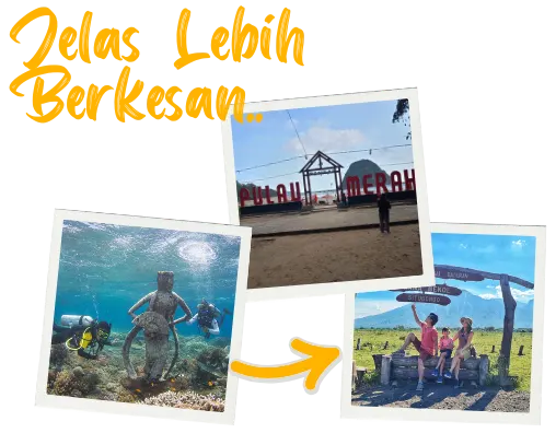 paket wisata banyuwangi 3h2m fasilitas lengkap